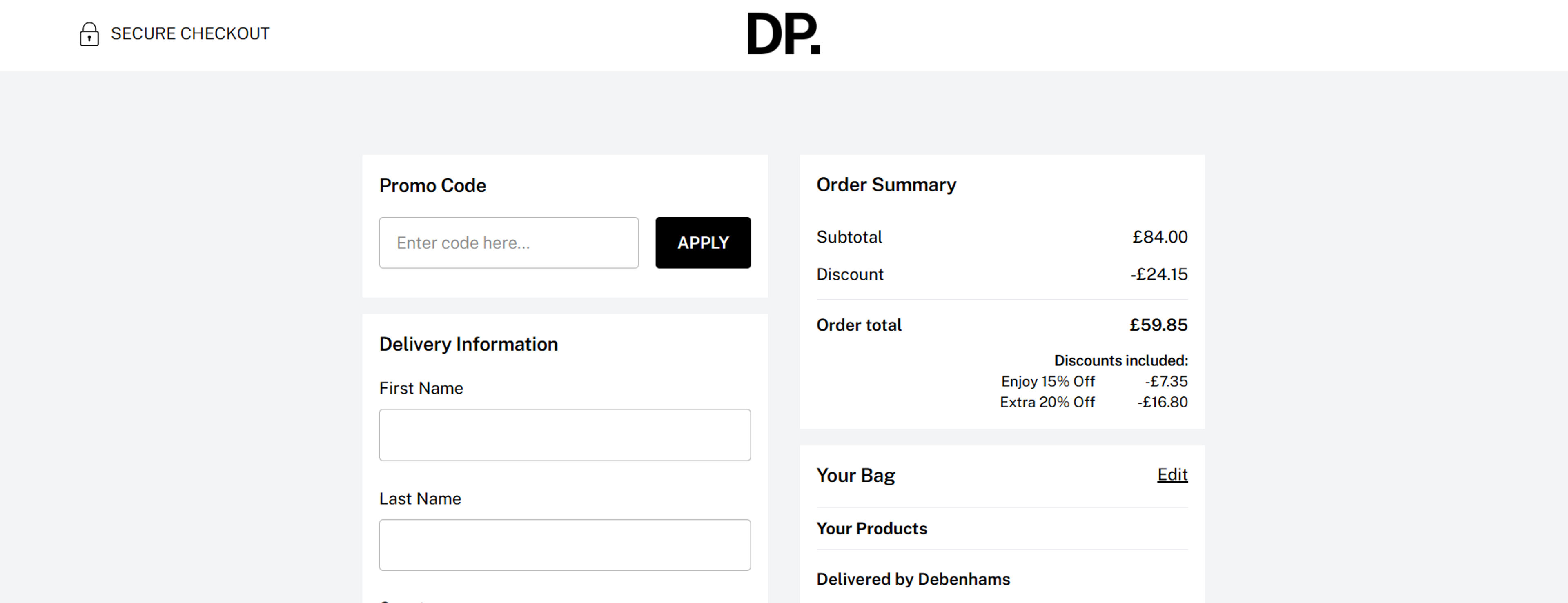 How to use coupon for Dorothy Perkins
