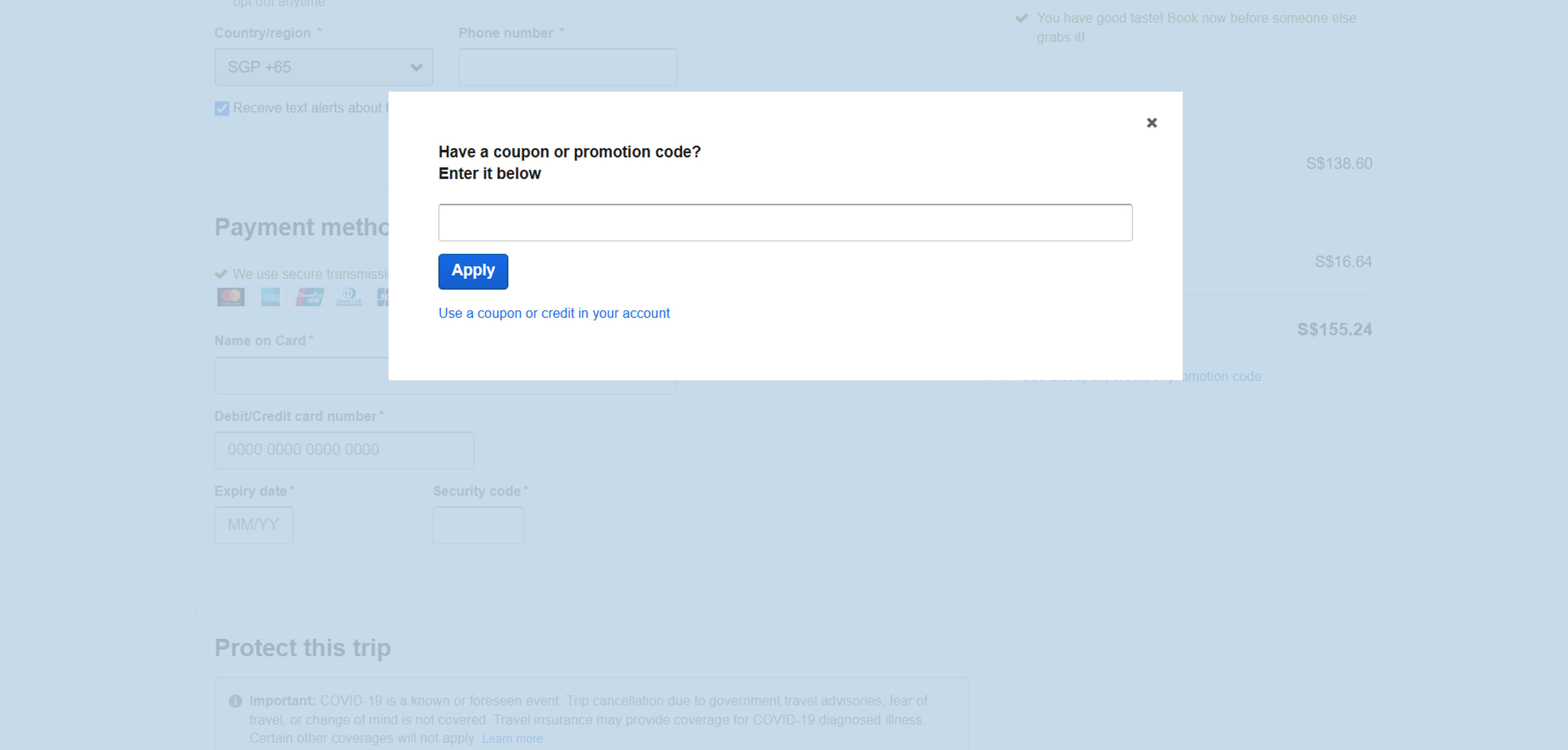 How to use coupon for Expedia
