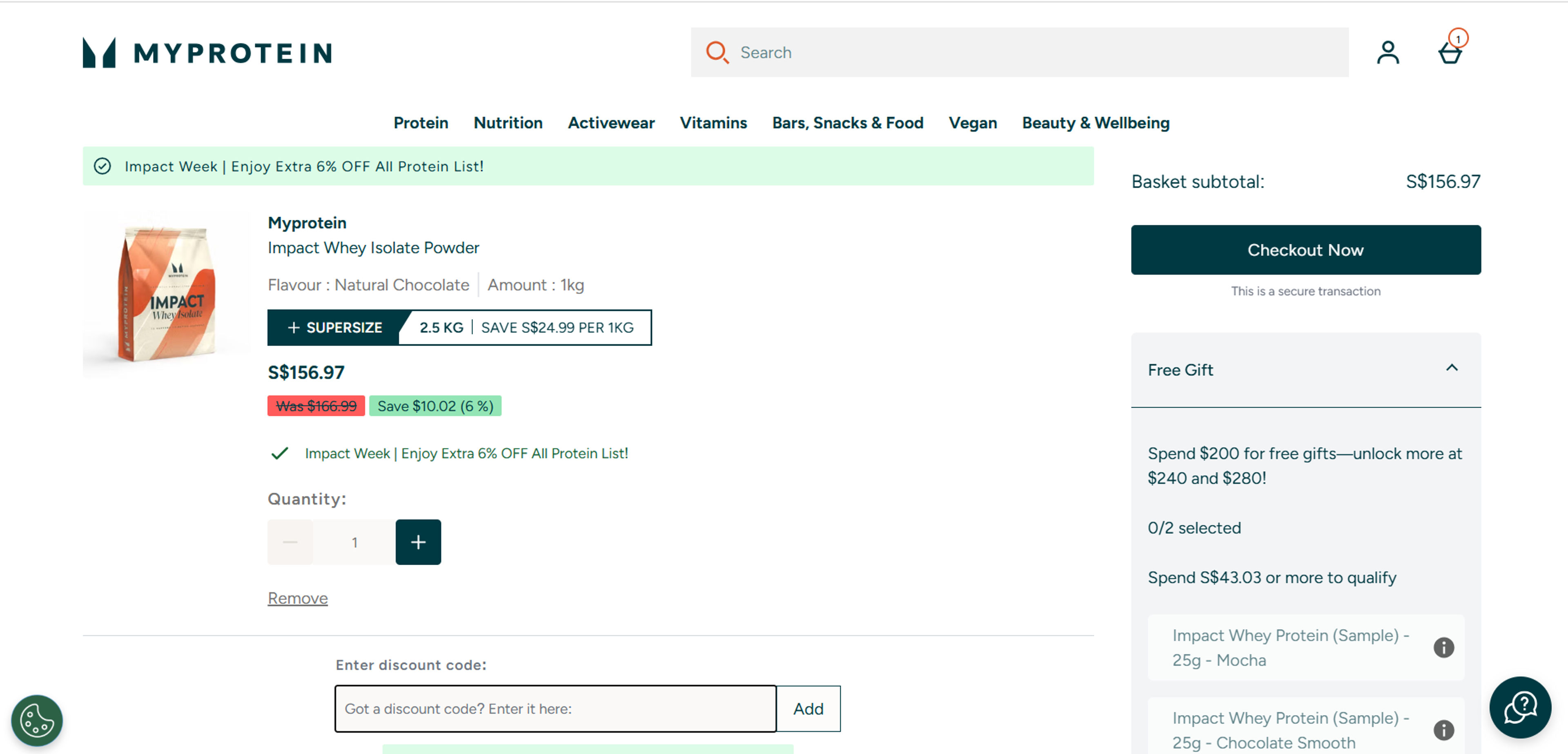 How to use coupon for Myprotein